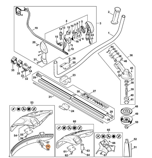 Noż korygujący długość, 41807134110