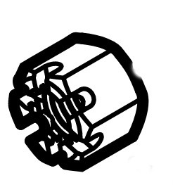 Nakrętka koronowa, Stihl 62516430900