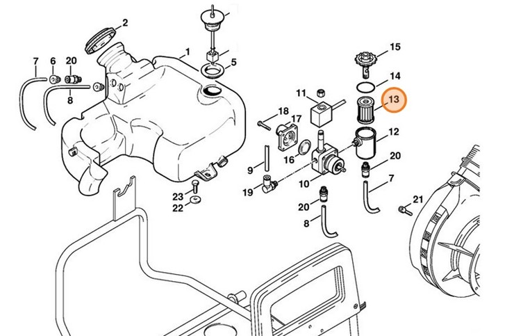 Filtr, Stihl 47125231200