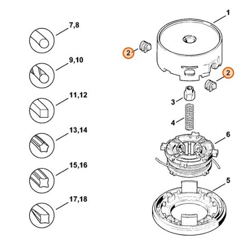 Tulejka, Stihl 40037138301