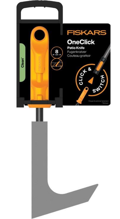 Głowica skrobak do czyszczenia fug OneClick, Fiskars 1080687