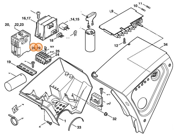Listwa zaciskowa, Stihl 47524312900