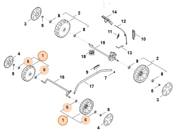 Koło, Stihl 00007000441