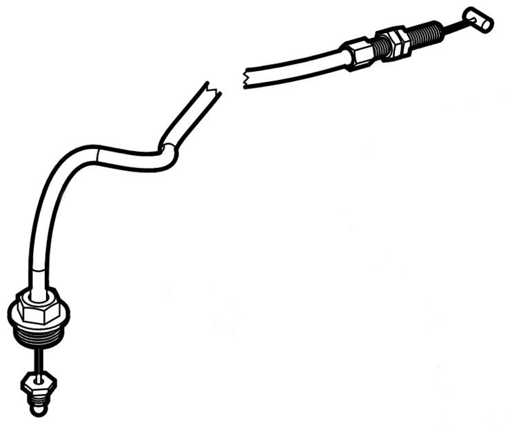 Cięgno sprzęgła regulacji uchwytu kierującego, Stihl 62517109901