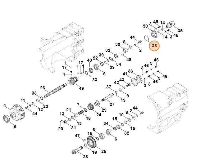 Pierścień uszczelniający, Stihl 62516475602