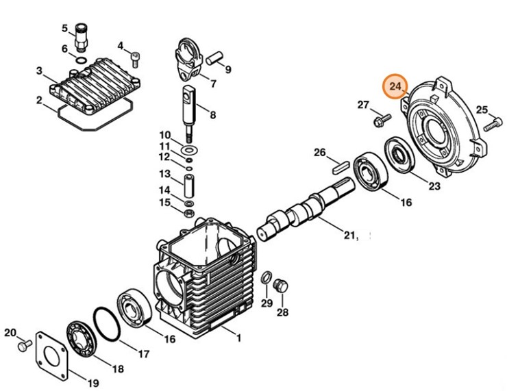 Pokrywa, Stihl 47326021105