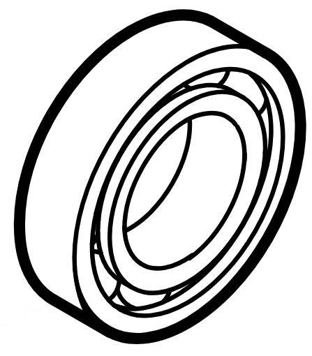 Łożysko kulkowe, Stihl 62506405101