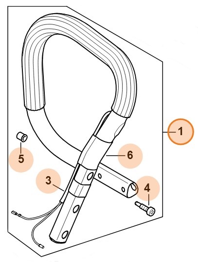 Uchwyt rurowy, Stihl 11427901720
