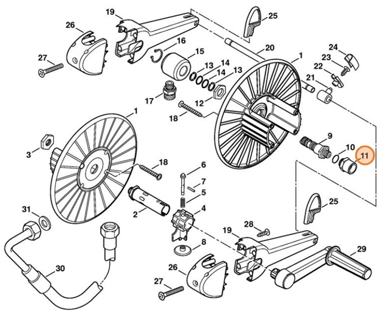 Element łączący, Stihl 47476778700