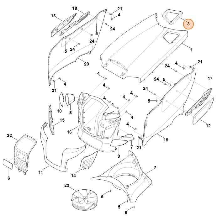 Ochrona nadmiarowa, Stihl 61703524000
