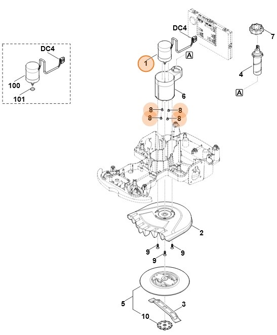 Silnik elektryczny, Stihl 63016000202