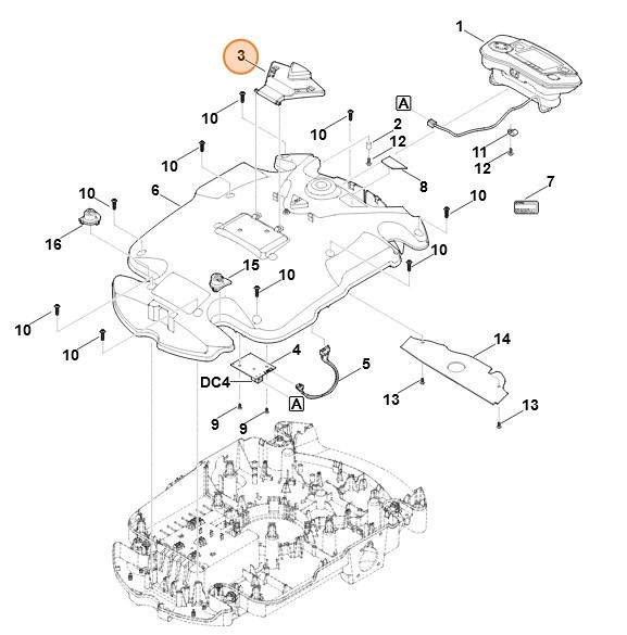 Element oporowy, Stihl 63094052700