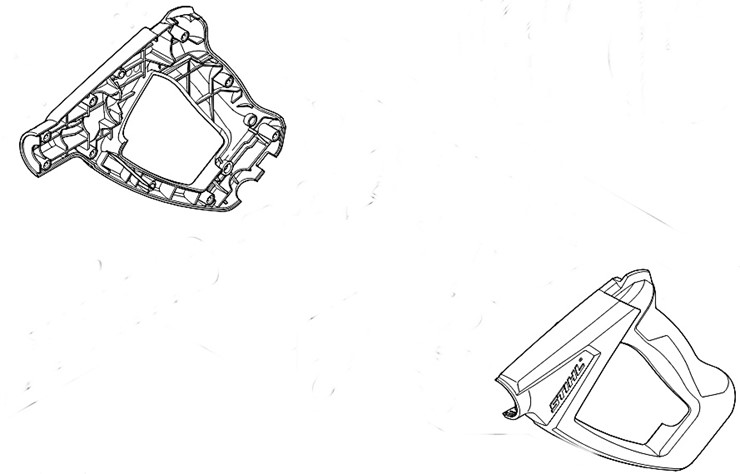 Uchwyt, Stihl 49305006608