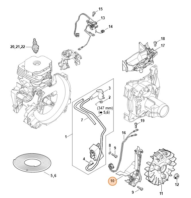 Osłona, Stihl 41483523001