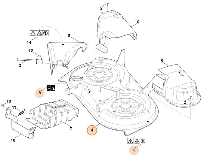 Obudowa, Stihl 61657008516