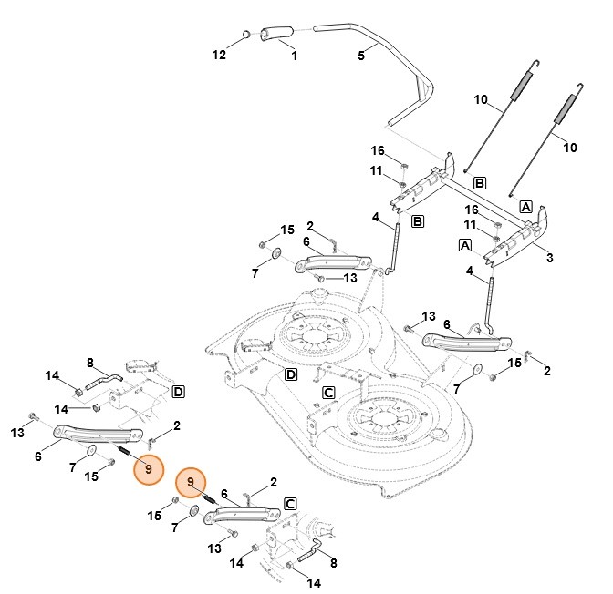 Sprężyna naciągowa, Stihl 61657035120