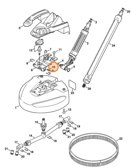 Ramię, Stihl 49005050903