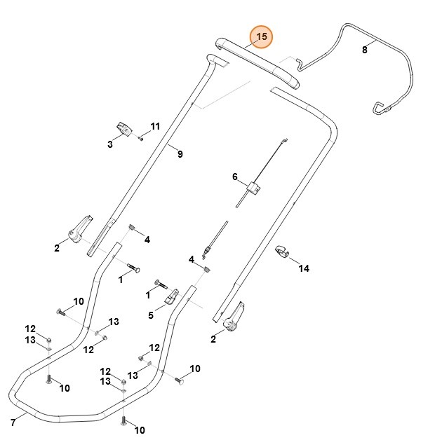 Uchwyt, Stihl 63837900500