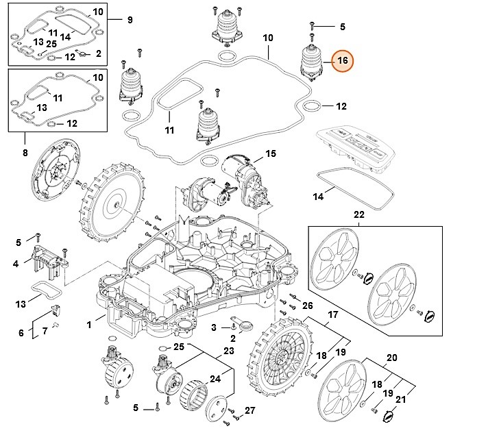 Wspornik, Stihl IA017605201