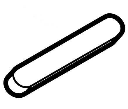 Wpust pasowany 10x8x63, Stihl 94700035191