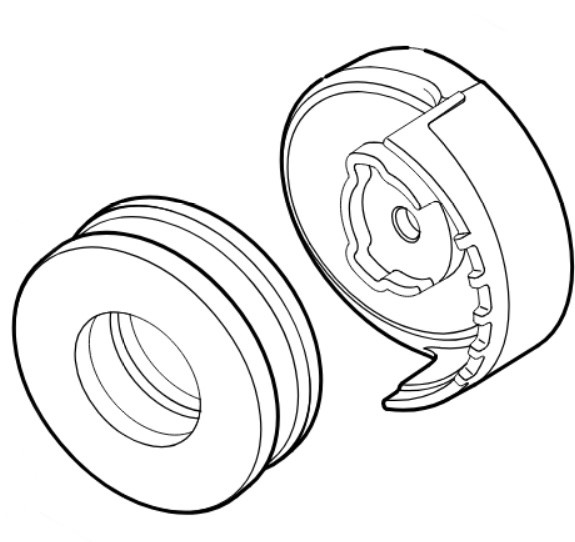 Tarcza zataczająca, Stihl 49507608704