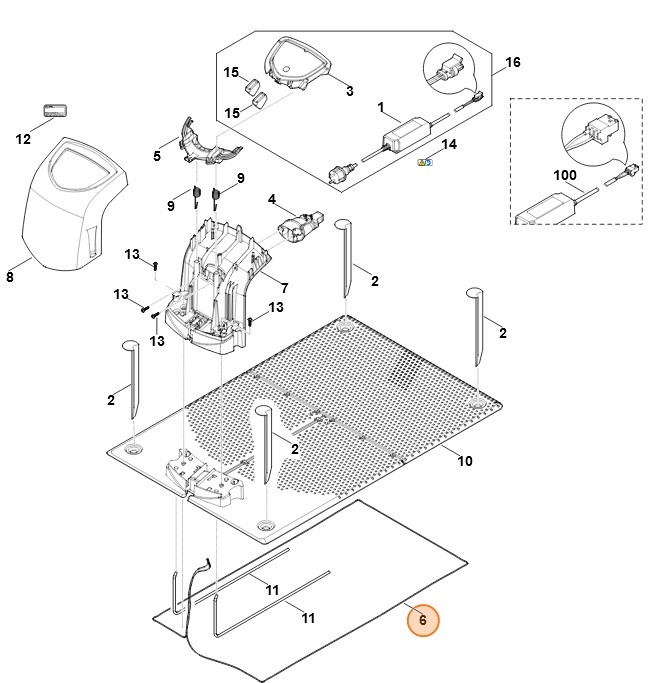 Przewód, Stihl 63094400345