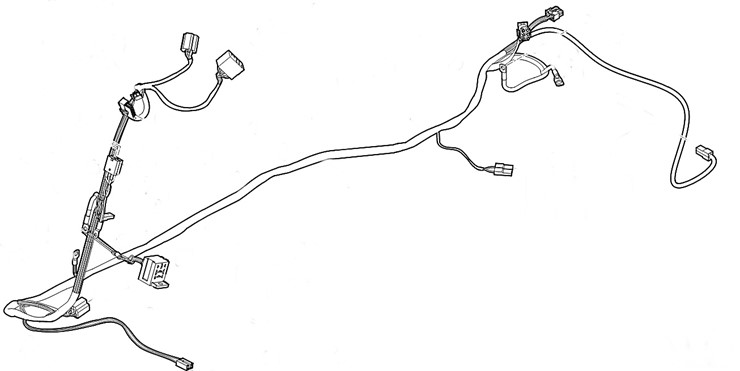 Wiązka przewodów, Stihl 61404403040