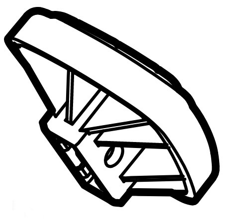 Wykładzina gumowa pedału, Stihl 61707047100