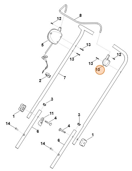 Wspornik, Stihl 63207605200
