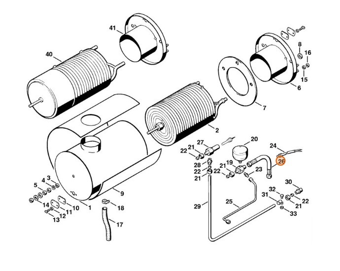 Wąż wysokociśnieniowy, Stihl 47125200600