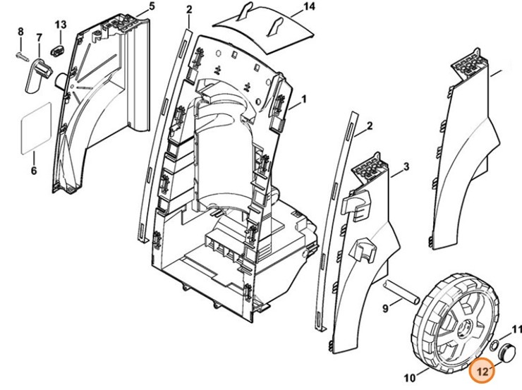 Kołpak, Stihl 47687919200