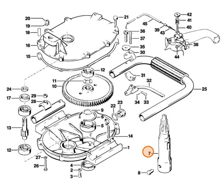 Wrzeciono, Stihl 43096423500