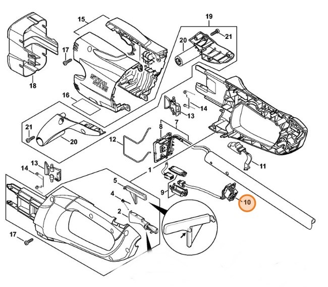 Przełącznik, Stihl 48574300502