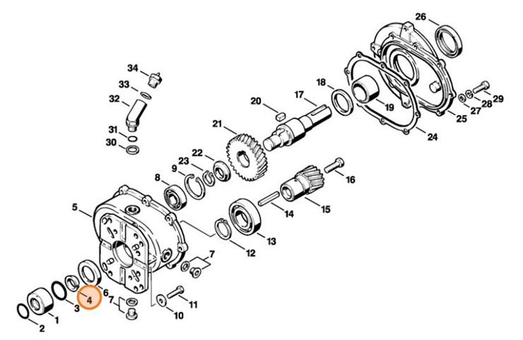 Pierścień, Stihl 47107047600