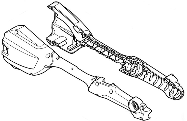 Korpus rękojeści, Stihl 45227901000