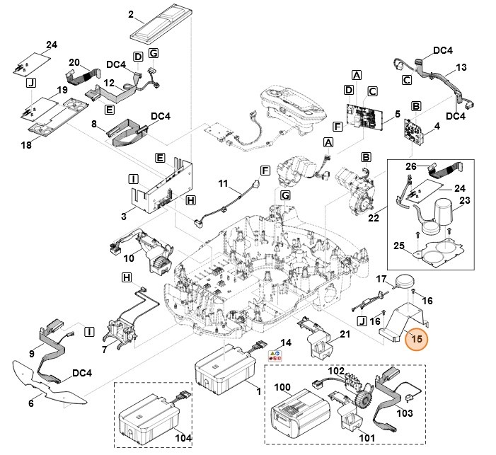Uchwyt, Stihl 63097036900