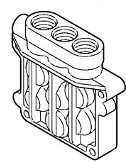 Blok zaworowy, Stihl 47377011200