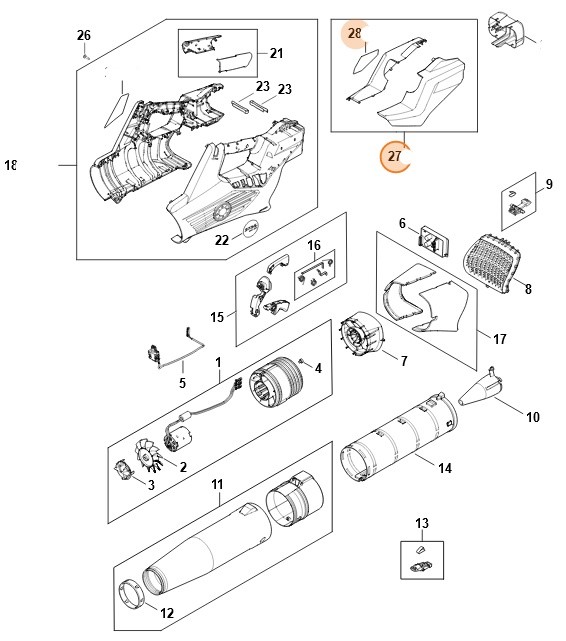 Osłona, Stihl BA047905101