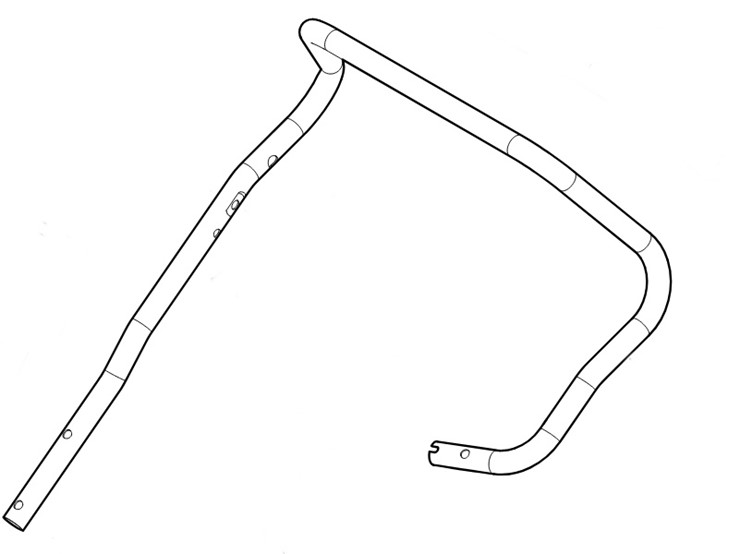 Górna część uchwytu kierującego, Stihl 63647803000