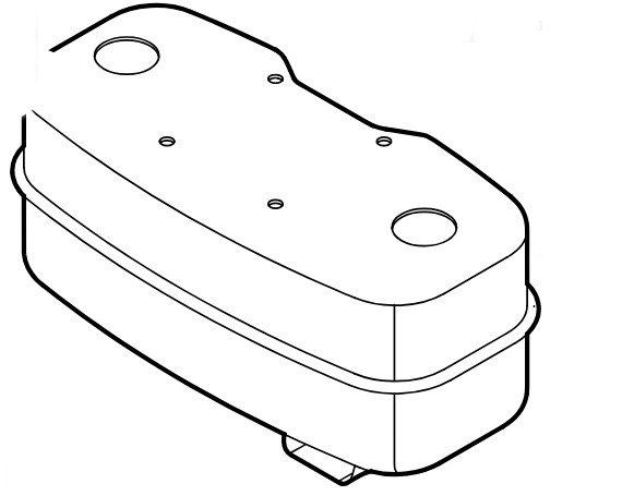 Tłumik, Stihl 61701400630