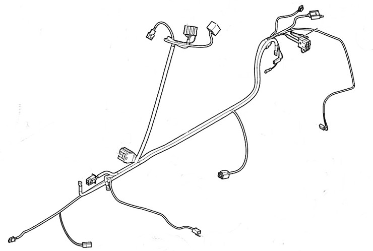 Wiązka przewodów, Stihl 61654403022