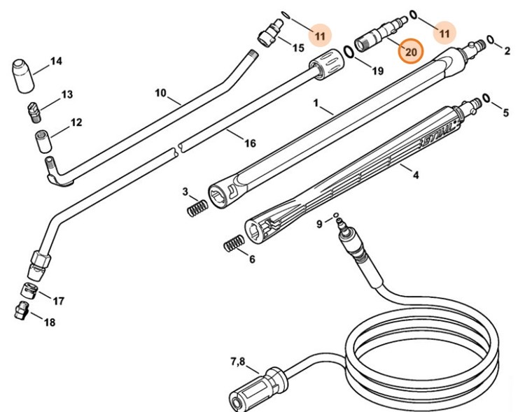 Złącze, Stihl 49155006702