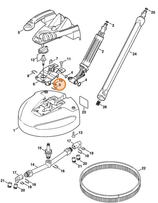 Ramię, Stihl 49005050901