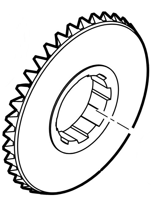 Koło koronowe, Stihl 62516420201