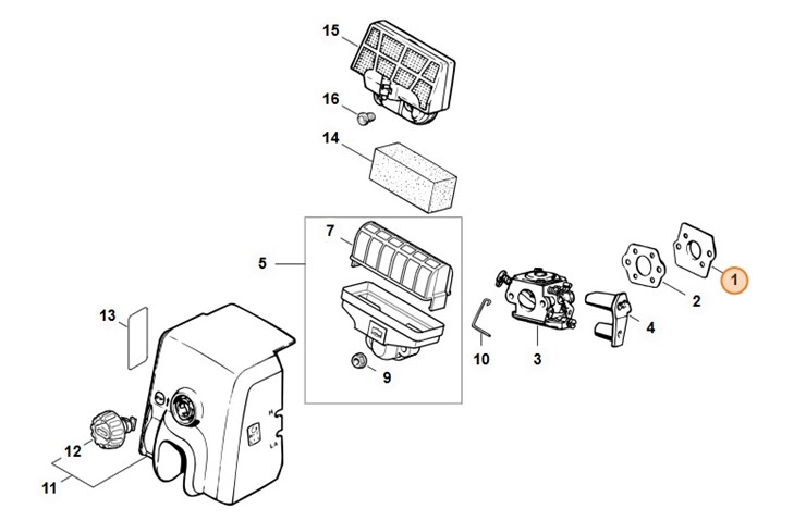 Podkładka, Stihl 11231412000