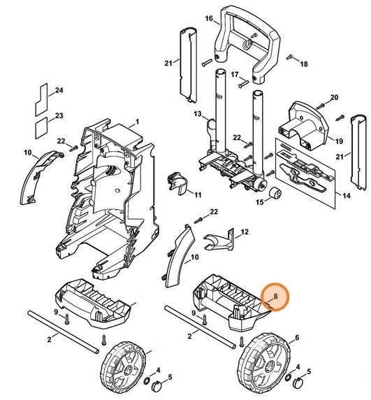 Uchwyt nośny, Stihl 47777915700