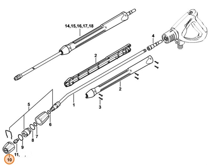 Kołpak ochronny, Stihl 49005020903