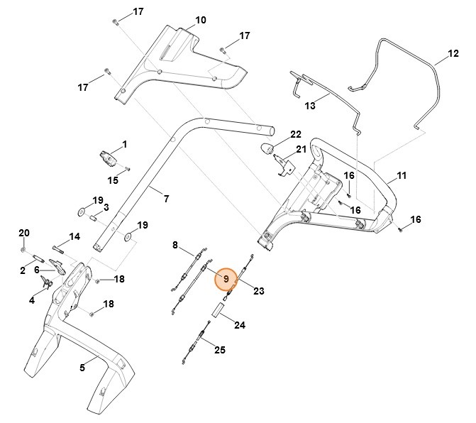 Cięgno, Stihl 63587007540