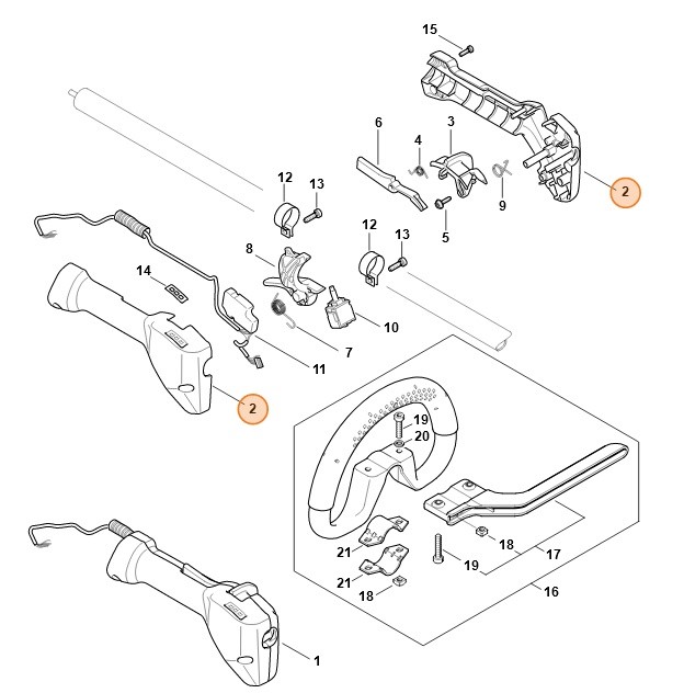 Uchwyt, Stihl 48677900520