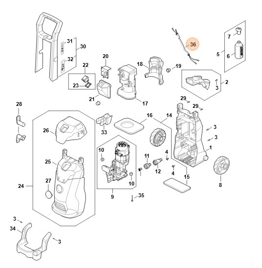 Przewód, Stihl RE024401902